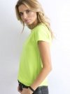 T-shirt-RV-TS-4623.84-fluo zielony rozmiar - XL