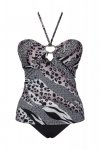 Strój kąpielowy  Onorata LC 19067 Grey Szary LivCo Corsetti Fashion rozmiar - XL
