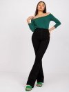 Bluzka-RV-BZ-4692.05X-ciemny zielony rozmiar - XL