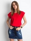 T-shirt-RV-TS-4833.01P-czerwony rozmiar - M