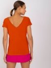 T-shirt-RV-TS-4662.39P-ciemny pomarańczowy rozmiar - L