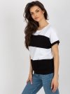 Bluzka-RV-BZ-8640.36X-biało-czarny rozmiar - L/XL
