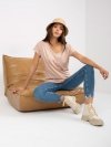 T-shirt-B-014.43-beżowy rozmiar - L