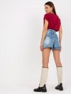 T-shirt-B-014.04X-bordowy rozmiar - S