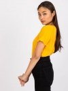 T-shirt-RV-TS-4832.37P-jasny pomarańczowy rozmiar - XS