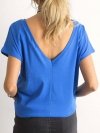 T-shirt-RV-TS-4662.35P-ciemny niebieski rozmiar - XS