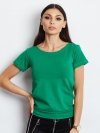 T-shirt-PL-BZ-1529.00-ciemny zielony rozmiar - S