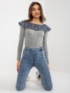 Spodnie jeans-NM-SP-M516.59P-niebieski rozmiar - XS
