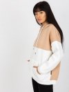 Bluza-AP-BL-AP-3001.98P-beżowy rozmiar - L
