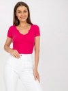 Bluzka-TW-BZ-BL-006.29X-fuksjowy rozmiar - 2XL