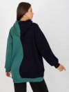 Bluza-RV-BL-8233.32X-czarno-zielony rozmiar - S/M