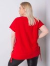 Bluzka-RV-BZ-6434.28P-czerwony rozmiar - ONE SIZE