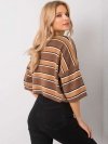Bluzka-269-BZ-15501.95P-brązowy rozmiar - ONE SIZE