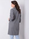 Płaszcz-RL-PL-2718.29P-ciemny szary rozmiar - XL