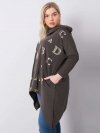 Bluzka-RV-BZ-6458.46P-ciemny khaki rozmiar - ONE SIZE