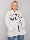 Bluza-RV-BL-7166.78P-ecru rozmiar - ONE SIZE
