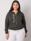 Bluza-RV-BL-7179.27-ciemny khaki rozmiar - ONE SIZE
