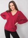 Bluza-RV-BL-7370.78P-bordowy rozmiar - L/XL