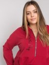 Bluza-RV-BL-7179.27-bordowy rozmiar - ONE SIZE