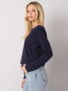 Bluzka-RV-BZ-5122.08P-granatowy rozmiar - S