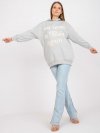 Bluza-FA-BL-7716.39-jasny szary rozmiar - ONE SIZE