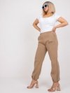 Spodnie dresowe-EM-DR-522.52P-ciemny bezowy rozmiar - L