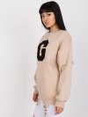 Bluza-EM-BL-617/G.11-beżowy rozmiar - ONE SIZE