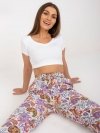 Spodnie-D73771M61869M-jasny fioletowy rozmiar - XL