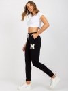 Spodnie dresowe-RV-DR-7859.02P-czarny rozmiar - S