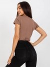 T-shirt-B-012.83P-brązowy rozmiar - XL