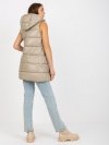 Kamizelka-NM-KZ-D2-3818.98P-ciemny bezowy rozmiar - L