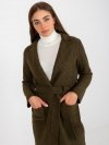 Płaszcz-TW-PL-BI-5220.63-khaki rozmiar - ONE SIZE