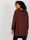 Bluza-VI-BL-327.70P-ciemny brązowy rozmiar - ONE SIZE