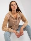 Bluza-FA-BL-8066.79-beżowy rozmiar - ONE SIZE
