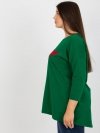 Bluzka-VI-BZ-2911.82P-ciemny zielony rozmiar - ONE SIZE