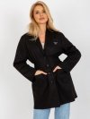 Płaszcz-LK-PL-509128.19-czarny rozmiar - ONE SIZE