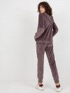 Komplet-LK-KMPL-509167.90-ciemny fioletowy rozmiar - S/M