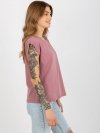 T-shirt-RV-TS-4833.52-ciemny różowy rozmiar - L