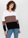 Bluza-RV-BL-8328.72-biało-czarny rozmiar - L/XL