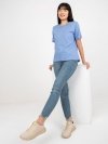 T-shirt-TW-TS-2004.48-ciemny niebieski rozmiar - S
