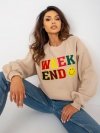 Bluza-EM-BL-617-6.30X-beżowy rozmiar - ONE SIZE