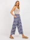 Spodnie-D73770R62237A-ciemny niebieski rozmiar - S