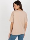 Bluzka-RV-BZ-8826.22-beżowy rozmiar - L/XL