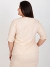 Bluzka-LK-BZ-506692.32-brzoskwiniowy rozmiar - 44