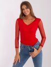 Bluzka-RV-BZ-7839.88P-czerwony rozmiar - M