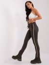 Spodnie dresowe-RV-DR-8518.08P-ciemny khaki rozmiar - M