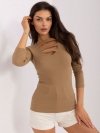 Bluzka-EM-BZ-HS-21-520.49P-camelowy rozmiar - L/XL