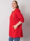 Bluza-RV-BL-6863.59P-czerwony rozmiar - ONE SIZE