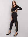 Spodnie dresowe-RV-DR-6896.48P-czarny rozmiar - M