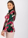 Bluzka-DHJ-BZ-N6118-2.24-ciemny zielony rozmiar - ONE SIZE